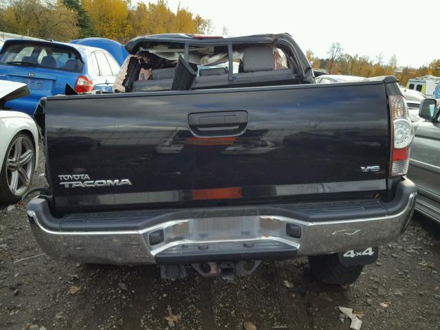 3TMLU4EN9DM121514 - 2013 TOYOTA TACOMA DOU BLACK photo 9