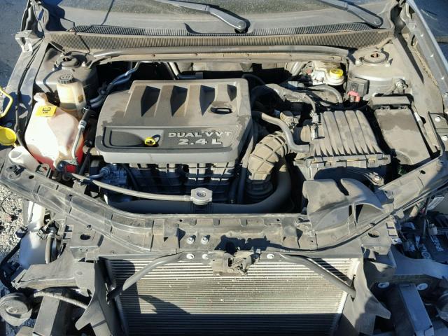 1C3BC1FB5BN612526 - 2011 CHRYSLER 200 TOURIN GRAY photo 7