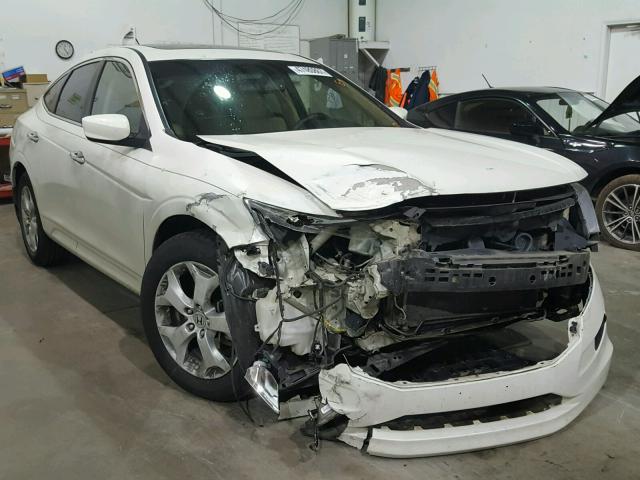 5J6TF1H54CL003613 - 2012 HONDA CROSSTOUR WHITE photo 1