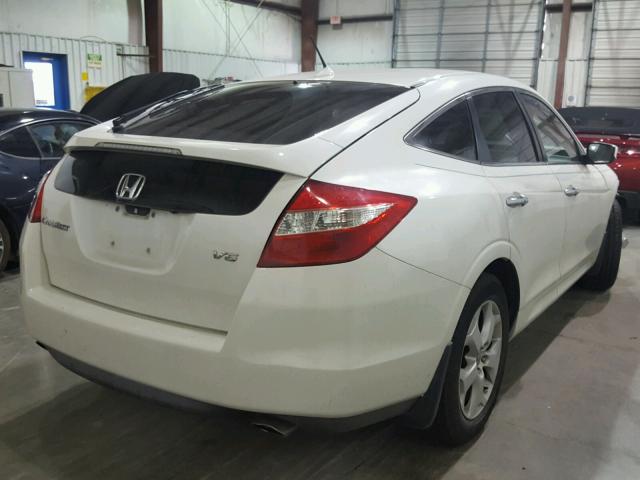 5J6TF1H54CL003613 - 2012 HONDA CROSSTOUR WHITE photo 4