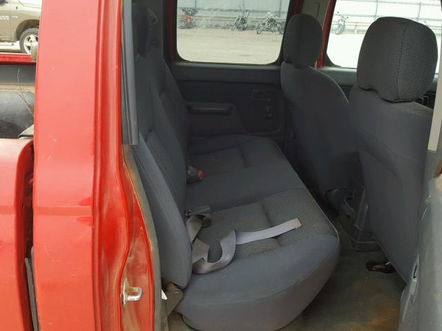 1N6ED29Y82C316470 - 2002 NISSAN FRONTIER C RED photo 6