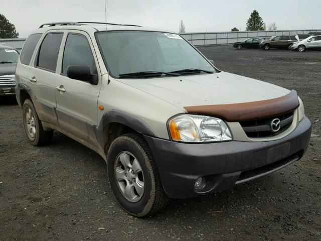 4F2YZ94184KM03833 - 2004 MAZDA TRIBUTE LX GOLD photo 1