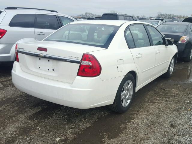 1G1ZT58N27F280662 - 2007 CHEVROLET MALIBU LT WHITE photo 4