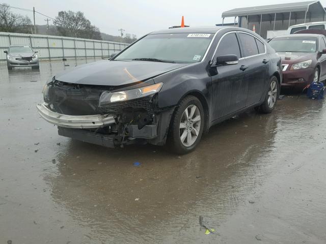 19UUA8F57CA029222 - 2012 ACURA TL BLACK photo 2