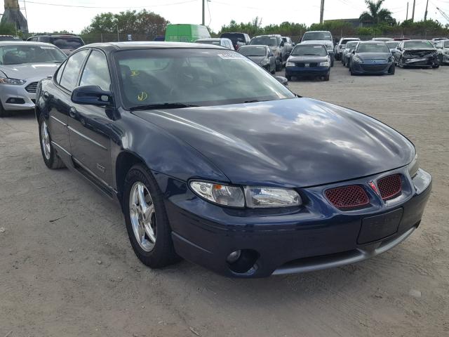 1G2WR52122F211787 - 2002 PONTIAC GRAND PRIX BLUE photo 1