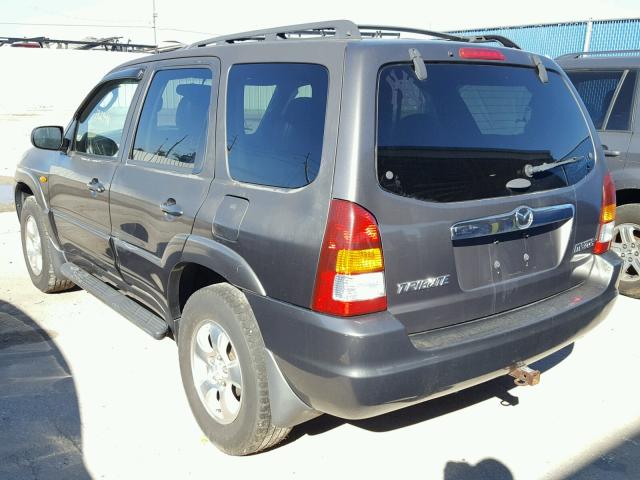 4F2CZ061X3KM38455 - 2003 MAZDA TRIBUTE ES GRAY photo 3