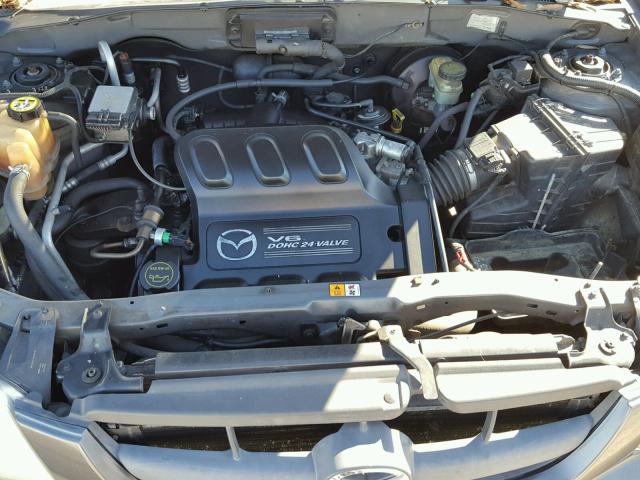 4F2CZ061X3KM38455 - 2003 MAZDA TRIBUTE ES GRAY photo 7