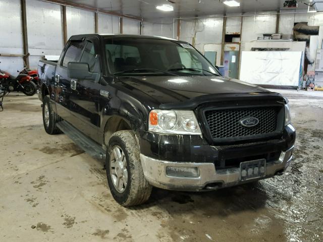 1FTPW14524KD33576 - 2004 FORD F150 SUPER BLACK photo 1