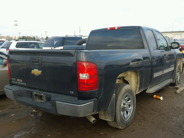 1GCSCREA8AZ134533 - 2010 CHEVROLET SILVERADO BLACK photo 4