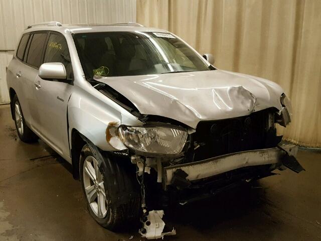 5TDDK3EH2AS001192 - 2010 TOYOTA HIGHLANDER SILVER photo 1