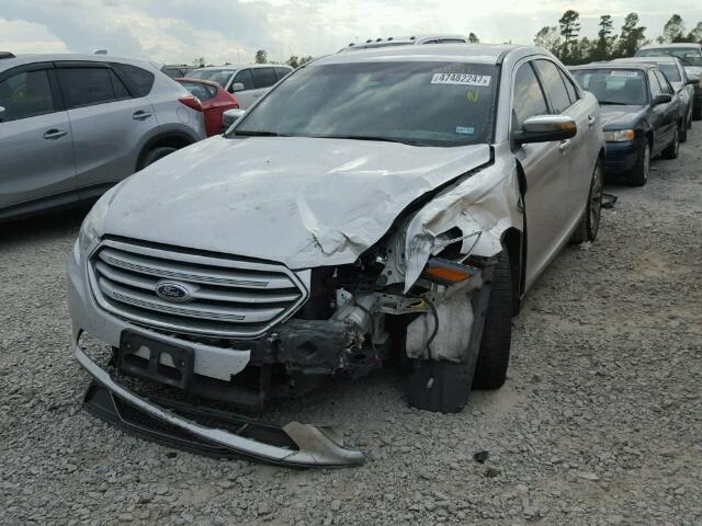 1FAHP2F81FG108656 - 2015 FORD TAURUS LIM SILVER photo 2