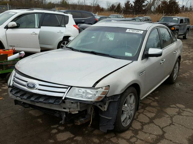 1FAHP25W28G116509 - 2008 FORD TAURUS LIM SILVER photo 2