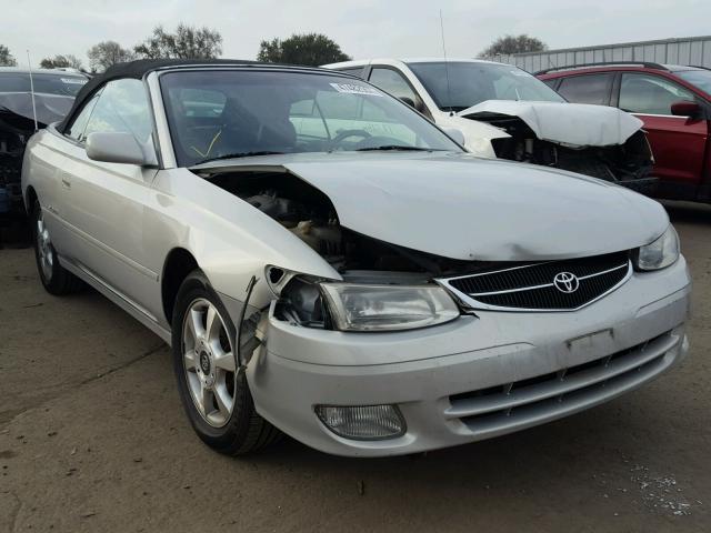 2T1FF22P61C461337 - 2001 TOYOTA CAMRY SOLA SILVER photo 1