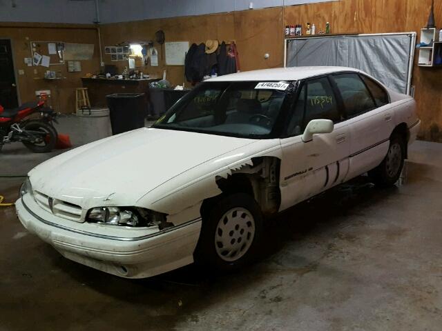 1G2HX53L7N1274660 - 1992 PONTIAC BONNEVILLE WHITE photo 2