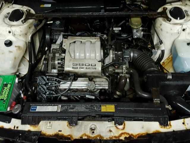 1G2HX53L7N1274660 - 1992 PONTIAC BONNEVILLE WHITE photo 7