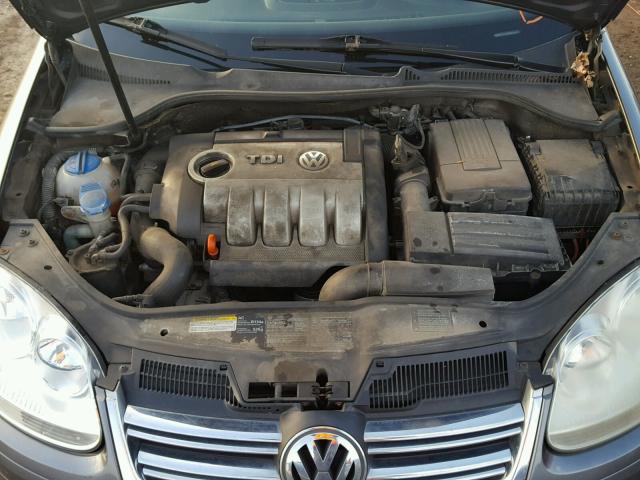 3VWRT71K75M633474 - 2005 VOLKSWAGEN NEW JETTA GRAY photo 7