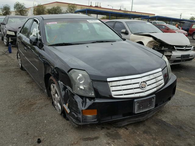 1G6DM57T960140675 - 2006 CADILLAC CTS BLACK photo 1