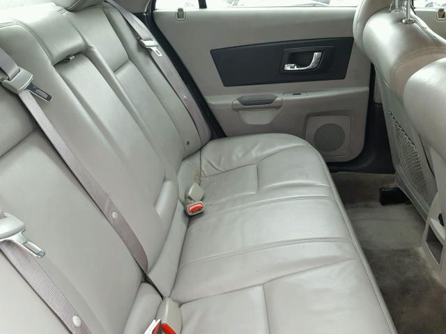 1G6DM57T960140675 - 2006 CADILLAC CTS BLACK photo 6