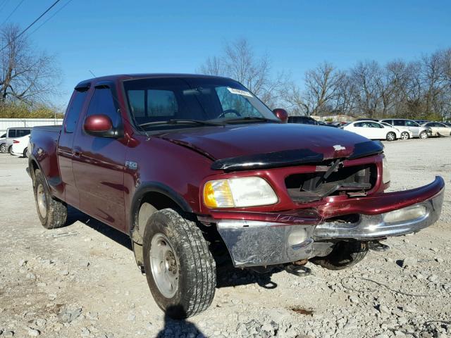 1FTEX08L2VKD35255 - 1997 FORD F150 RED photo 1