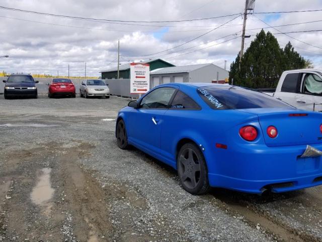 1G1AP12P957652428 - 2005 CHEVROLET COBALT SS BLUE photo 3