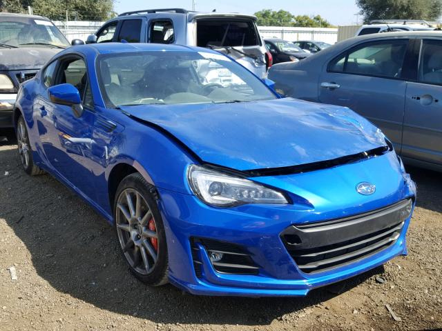 JF1ZCAC11H9604694 - 2017 SUBARU BRZ 2.0 LI BLUE photo 1