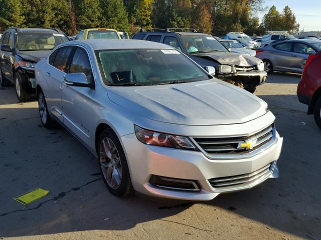 1G1165S35FU122225 - 2015 CHEVROLET IMPALA LTZ SILVER photo 1