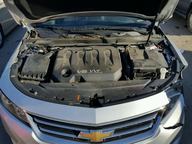 1G1165S35FU122225 - 2015 CHEVROLET IMPALA LTZ SILVER photo 7