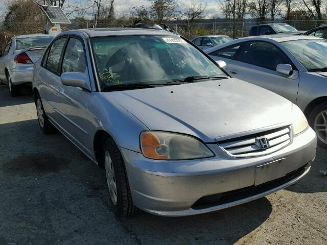 2HGES25783H501401 - 2003 HONDA CIVIC EX SILVER photo 1