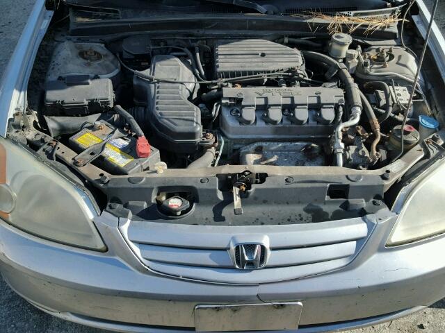 2HGES25783H501401 - 2003 HONDA CIVIC EX SILVER photo 7