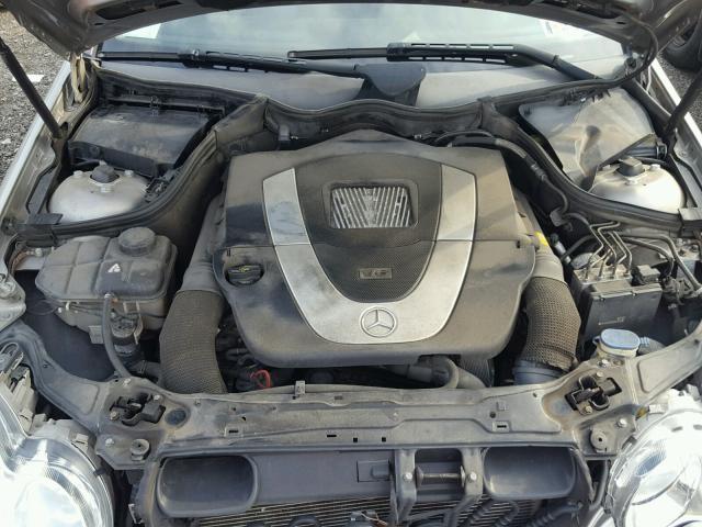 WDBRF92H27F836833 - 2007 MERCEDES-BENZ C 280 4MAT SILVER photo 7