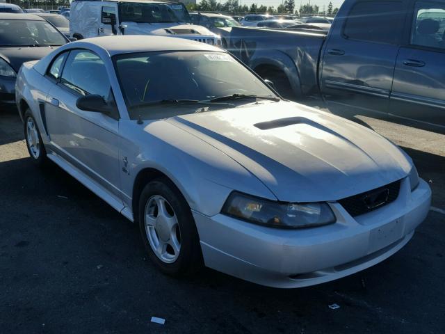 1FAFP40402F123271 - 2002 FORD MUSTANG SILVER photo 1