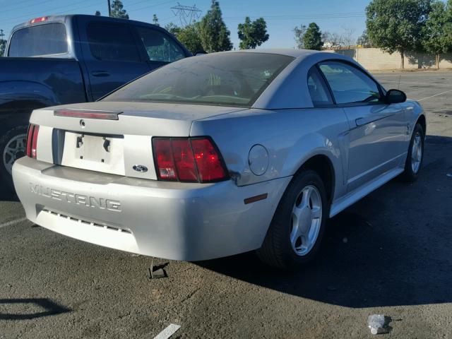 1FAFP40402F123271 - 2002 FORD MUSTANG SILVER photo 4