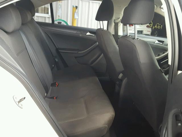 3VW2K7AJ9DM291763 - 2013 VOLKSWAGEN JETTA BASE Սպիտակ լուսանկար 6