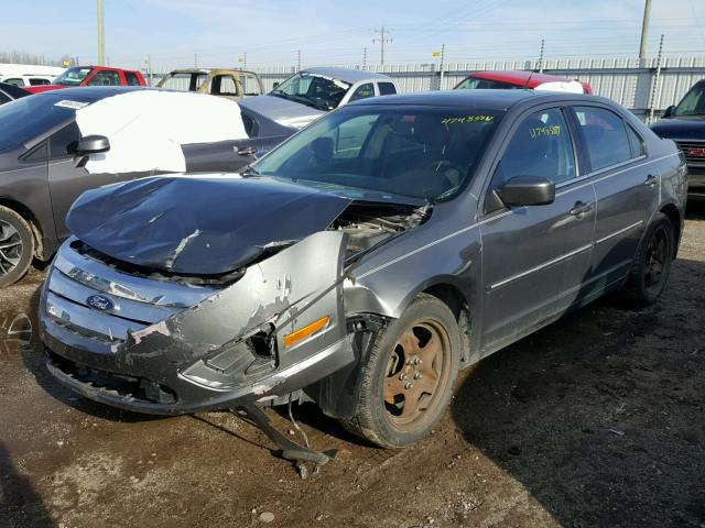 3FAHP0HA4AR355031 - 2010 FORD FUSION SE GRAY photo 2