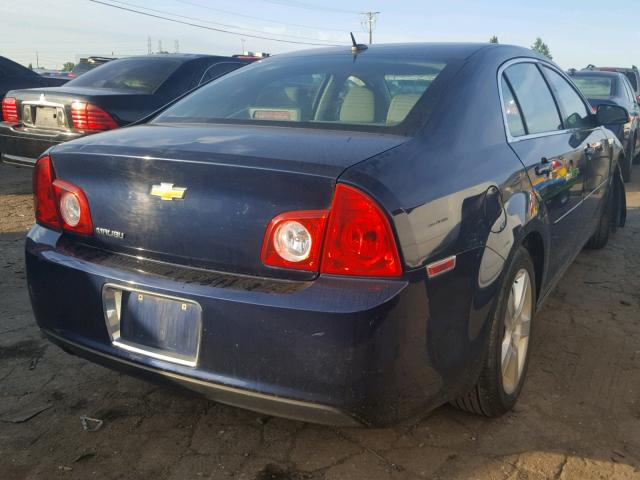 1G1ZB5EB0AF228743 - 2010 CHEVROLET MALIBU LS Mavi foto 4