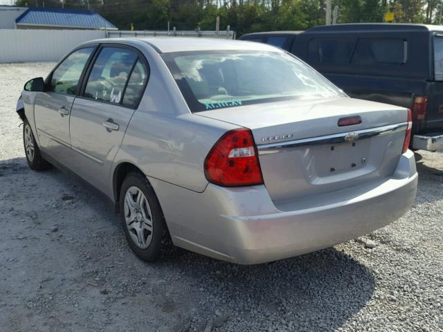 1G1ZS58F08F107851 - 2008 CHEVROLET MALIBU LS Gümüş foto 3