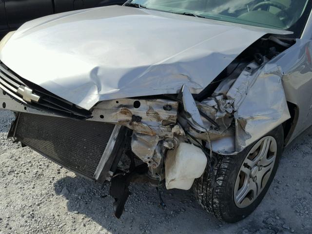 1G1ZS58F08F107851 - 2008 CHEVROLET MALIBU LS Gümüş foto 9