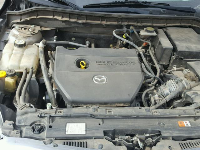 JM1BL1S57A1321253 - 2010 MAZDA 3 S GRAY photo 7