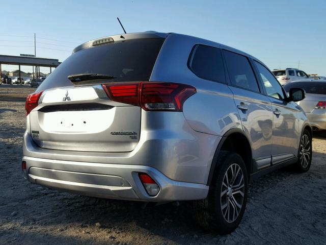 JA4AD3A36GZ003326 - 2016 MITSUBISHI OUTLANDER SILVER photo 4