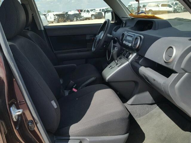 JTLKE50E891067766 - 2009 TOYOTA SCION XB Марун фото 5