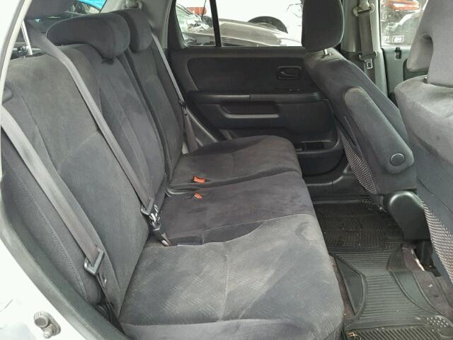 JHLRD78865C049694 - 2005 HONDA CR-V EX ვერცხლისფერი ფოტო 6