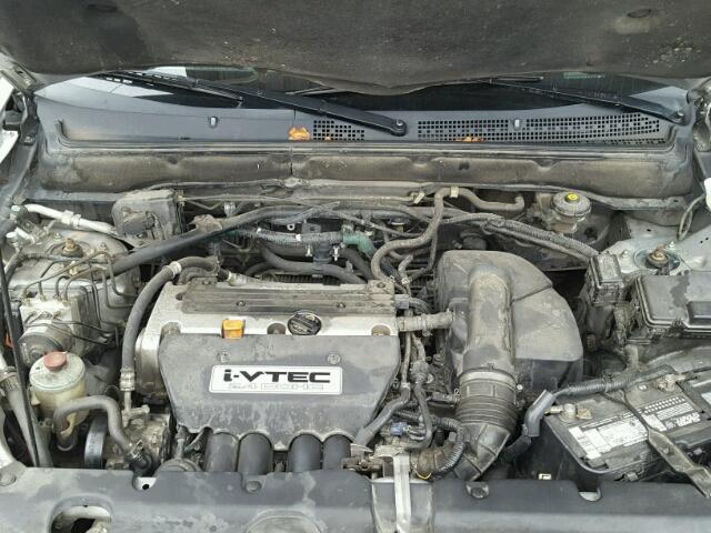 JHLRD78865C049694 - 2005 HONDA CR-V EX ვერცხლისფერი ფოტო 7