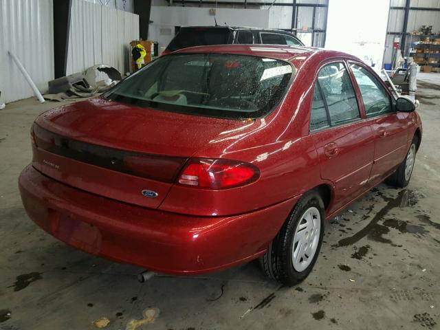 3FAFP13P8YR226275 - 2000 FORD ESCORT RED photo 4