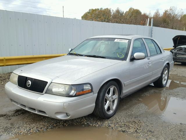 2MHHM79V64X647381 - 2004 MERCURY MARAUDER SILVER photo 2