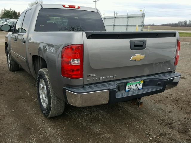 3GCEK23399G171730 - 2009 CHEVROLET SILVERADO BROWN photo 3