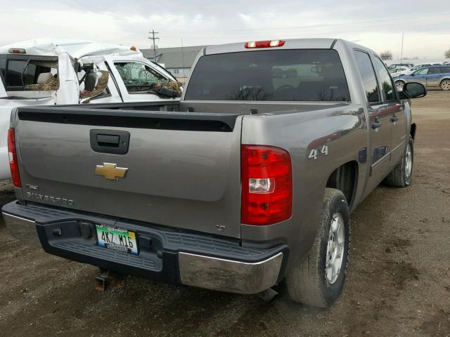 3GCEK23399G171730 - 2009 CHEVROLET SILVERADO BROWN photo 4