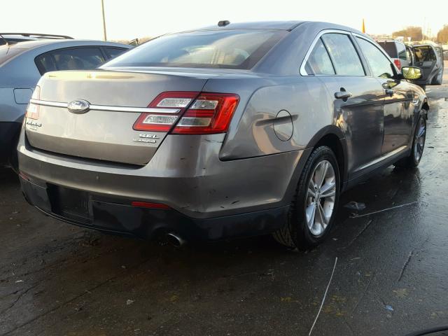 1FAHP2E86DG135690 - 2013 FORD TAURUS SEL GRAY photo 4