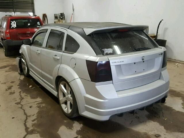 1B3HB68F98D648712 - 2008 DODGE CALIBER SR SILVER photo 3