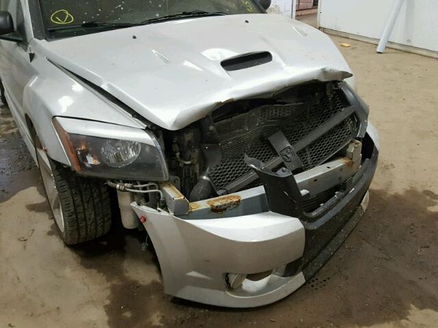 1B3HB68F98D648712 - 2008 DODGE CALIBER SR SILVER photo 9