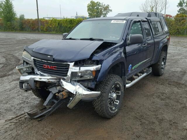 1GTDT19E378227157 - 2007 GMC CANYON BLUE photo 2